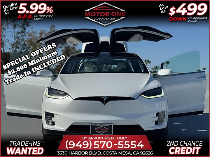 2018 TESLA MODEL X 100D - FULL SELF DRIVING for sale in COSTA MESA