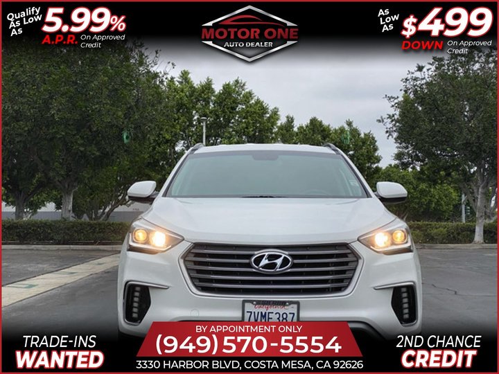 white, 2017 Hyundai Santa Fe Image 