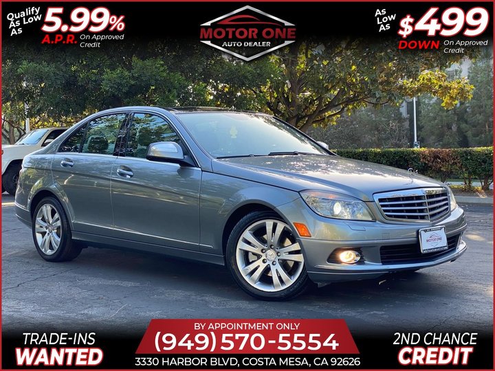 silver, 2008 MERCEDES-BENZ C-CLASS Image 