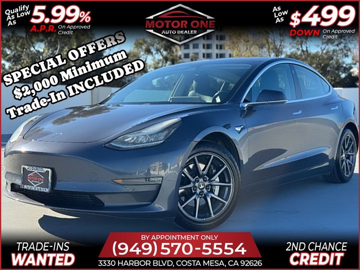 2019 TESLA MODEL 3 for sale in COSTA MESA