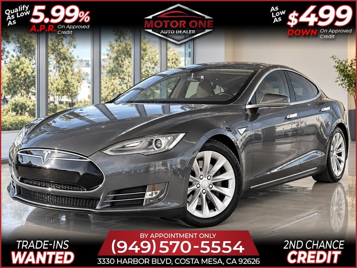 2013 TESLA MODEL S PERFORMANCE P85 for sale in COSTA MESA