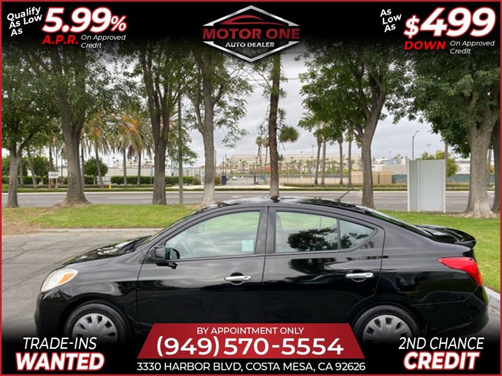 black, 2014 Nissan Versa Image 