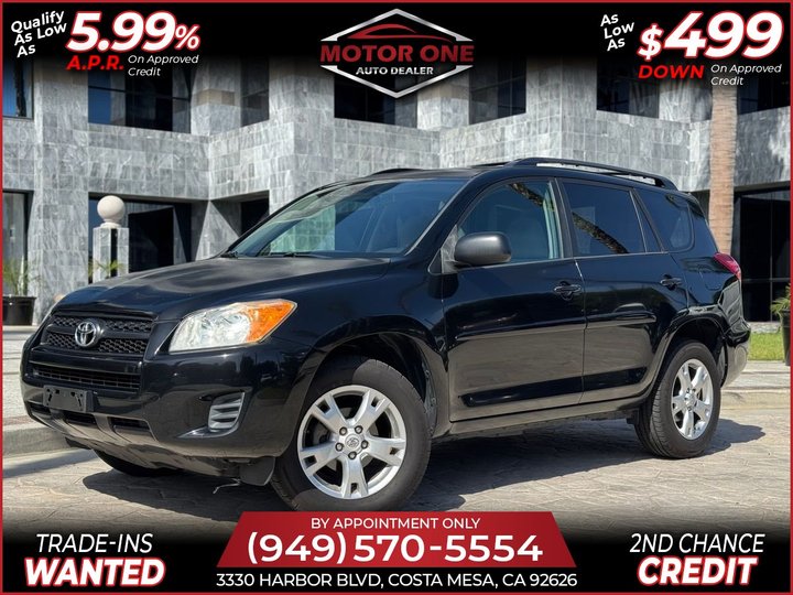 BLACK, 2011 TOYOTA RAV4 Image 