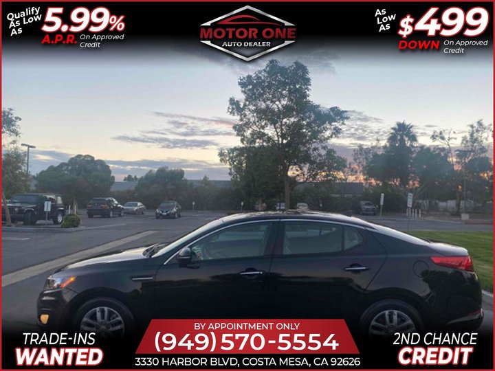 black, 2013 KIA Optima Image 