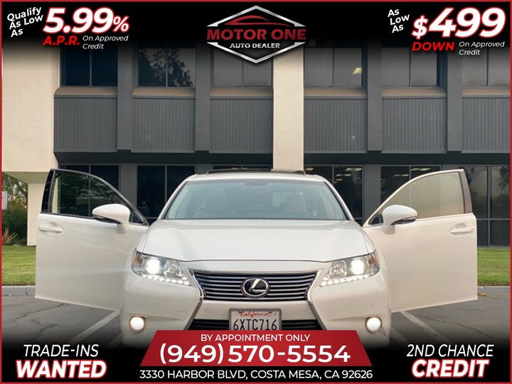 white, 2013 Lexus ES 350 Image 