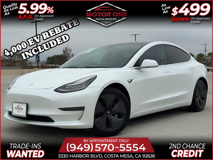 2019 TESLA MODEL 3 for sale in COSTA MESA