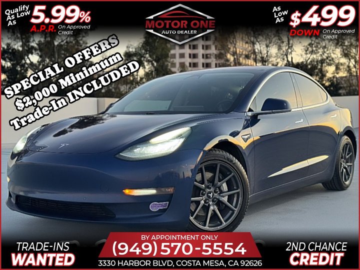 2018 TESLA MODEL 3 - FULL SELF DRIVING for sale in COSTA MESA