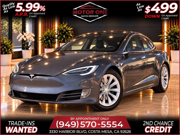 2017 TESLA MODEL S 100D AWD SEDAN 4D for sale in COSTA MESA