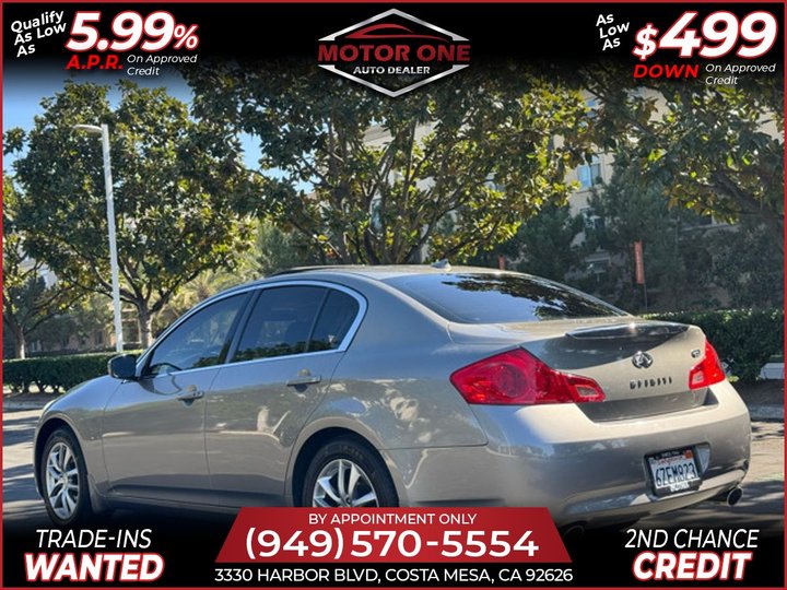 silver, 2009 Infiniti G Sedan Image 