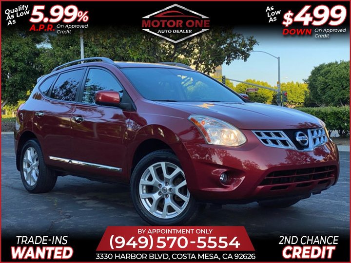 red, 2012 Nissan Rogue SL Image 