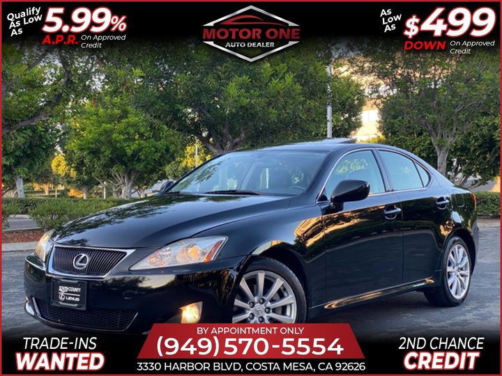 black, 2006 Lexus IS 250 Image 