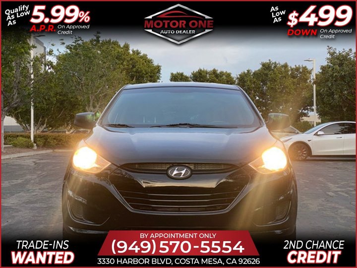 black, 2010 HYUNDAI TUCSON Image 