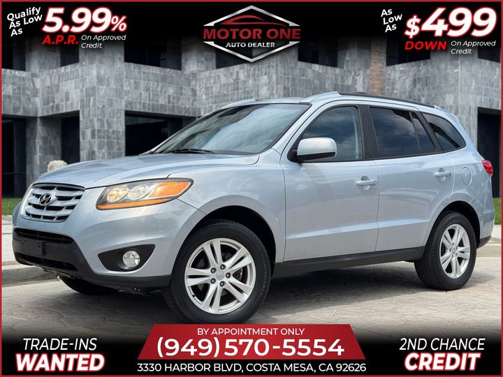 SILVER, 2010 HYUNDAI SANTA FE Image 