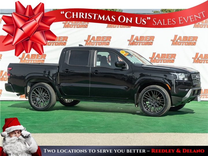 BLACK, 2022 NISSAN FRONTIER CREW CAB Image 