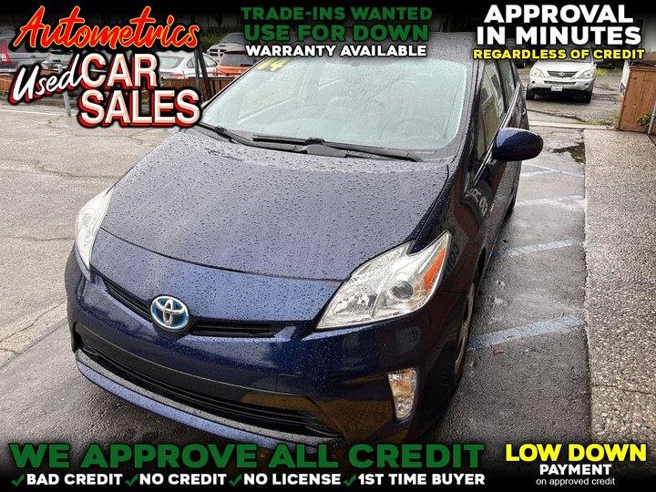 2014 TOYOTA PRIUS for sale in EL CERRITO