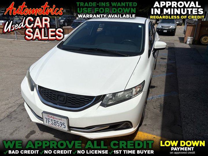 2014 HONDA CIVIC for sale in EL CERRITO