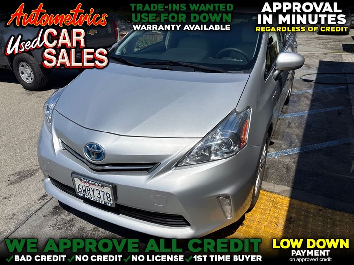 2012 TOYOTA PRIUS V for sale in EL CERRITO