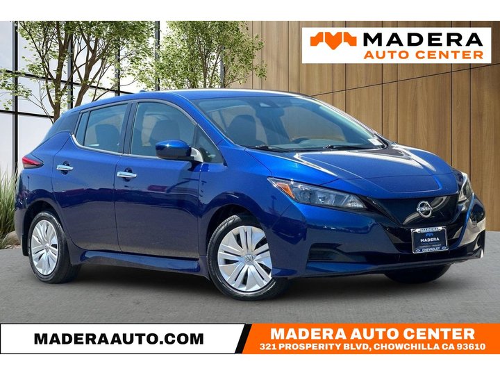 Deep Blue Pearl, 2023 NISSAN LEAF Image 