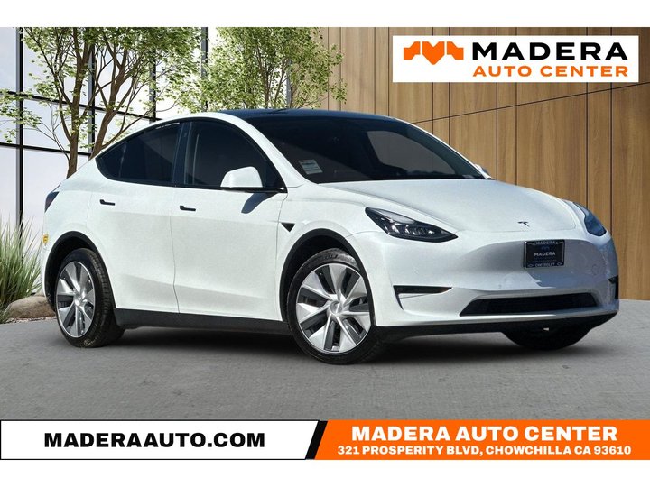 Pearl White Multi-Coat, 2022 TESLA MODEL Y Image 