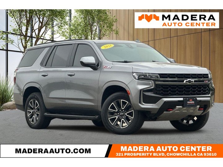 Satin Steel Metallic, 2021 CHEVROLET TAHOE Image 