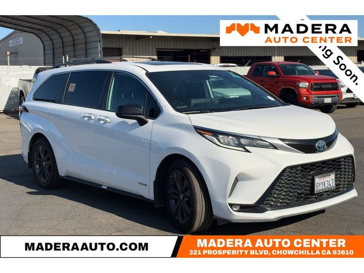 2021 TOYOTA SIENNA for sale in CHOWCHILLA
