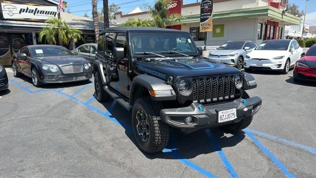 2021 JEEP WRANGLER UNLIMITED 4XE for sale in NORCO