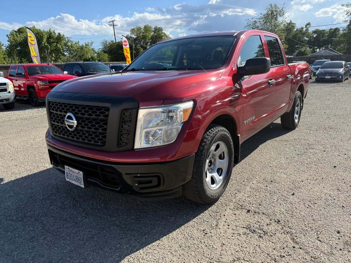 2017 NISSAN TITAN CREW CAB for sale in PATTERSON