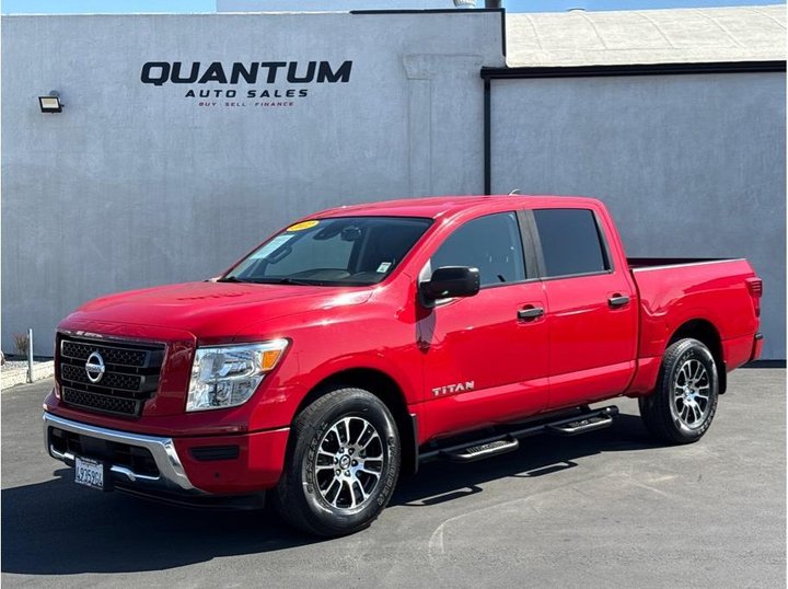 2022 NISSAN TITAN CREW CAB for sale in SANTA ANA