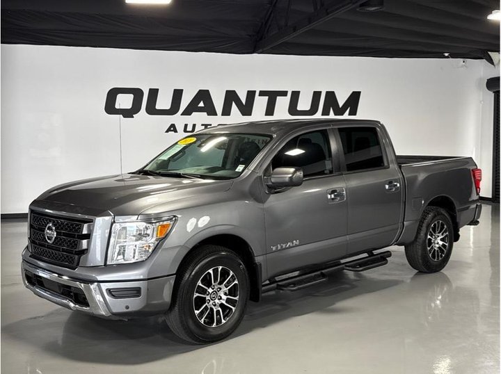 2021 NISSAN TITAN CREW CAB for sale in SANTA ANA