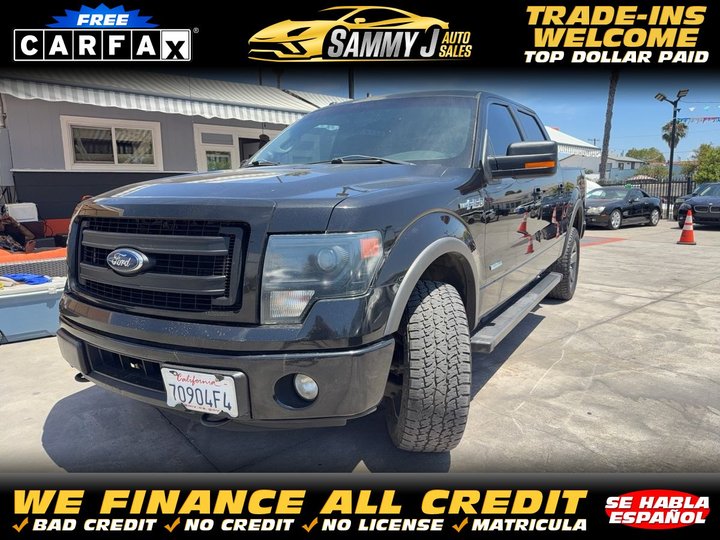 2014 FORD F150 SUPERCREW CAB for sale in SAN DIEGO