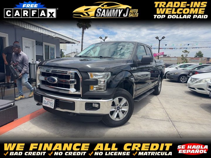 2016 FORD F150 SUPER CAB for sale in SAN DIEGO