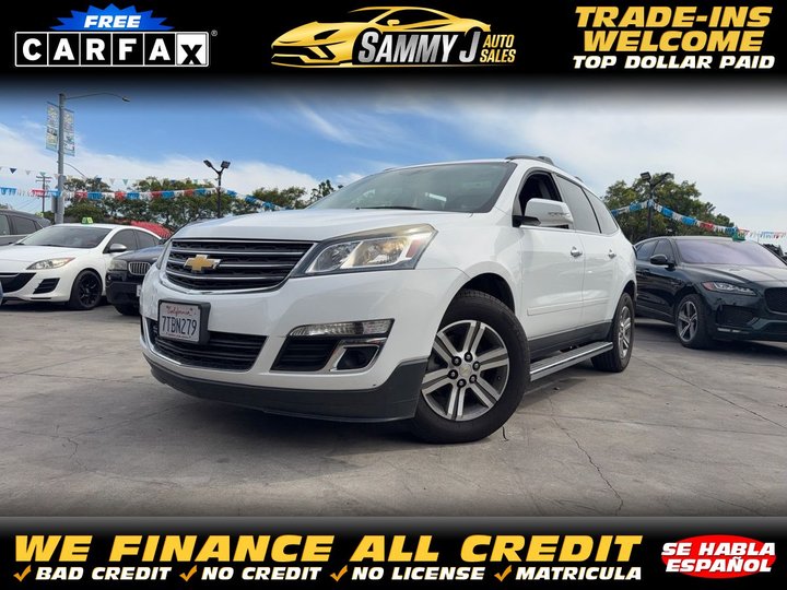 2016 CHEVROLET TRAVERSE for sale in SAN DIEGO