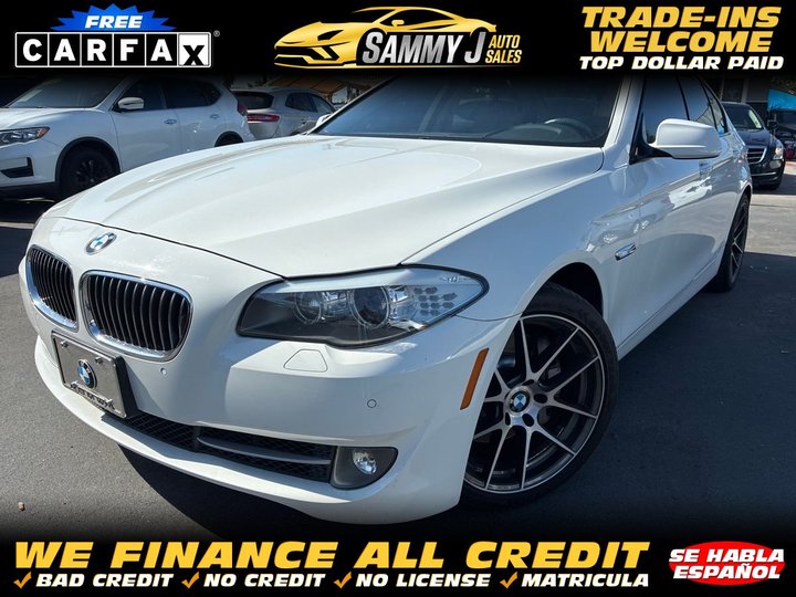 2011 BMW 5 SERIES for sale in SAN DIEGO