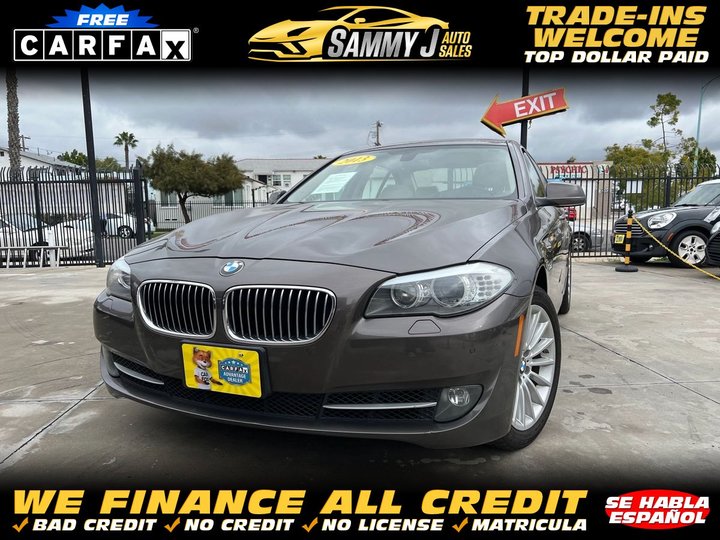 2013 BMW 5-SERIES for sale in SAN DIEGO