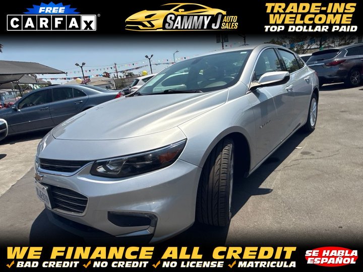 2018 CHEVROLET MALIBU for sale in SAN DIEGO