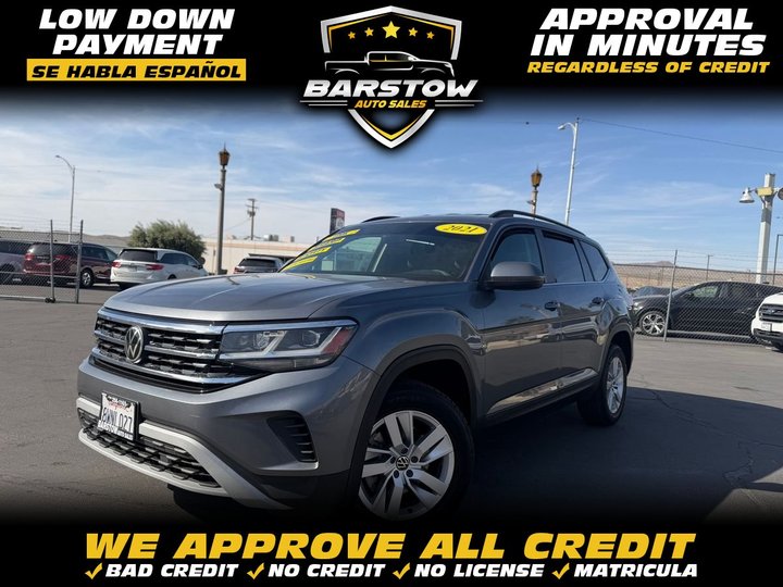 2021 VOLKSWAGEN ATLAS for sale in BARSTOW