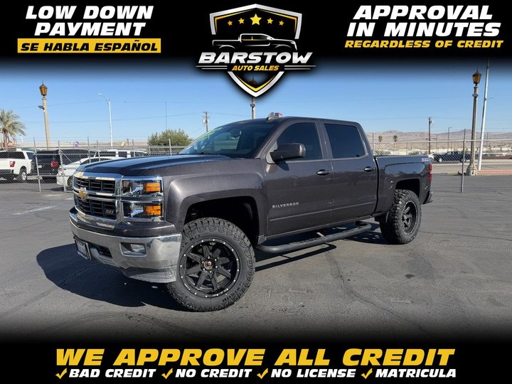 2015 CHEVROLET SILVERADO 1500 CREW CAB for sale in BARSTOW