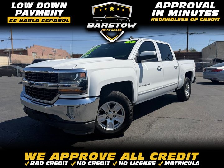 2018 CHEVROLET SILVERADO 1500 CREW CAB for sale in BARSTOW