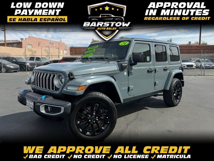 2024 JEEP WRANGLER 4XE for sale in BARSTOW