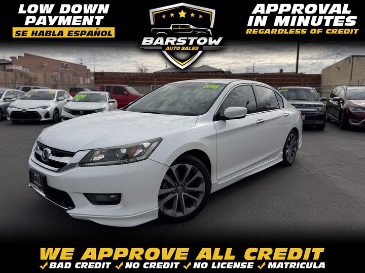 2015 HONDA ACCORD for sale in BARSTOW