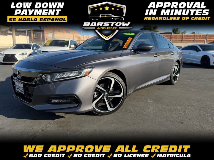 2018 HONDA ACCORD for sale in BARSTOW
