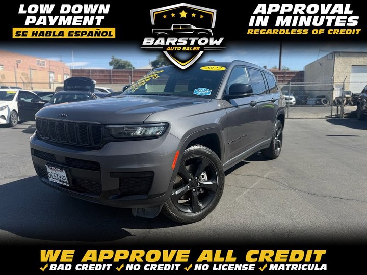 2022 JEEP GRAND CHEROKEE L for sale in BARSTOW