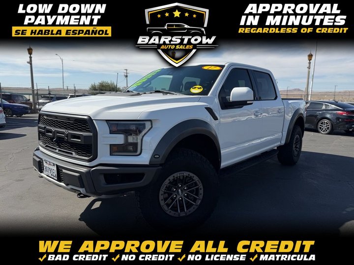 2017 FORD F150 SUPERCREW CAB for sale in BARSTOW