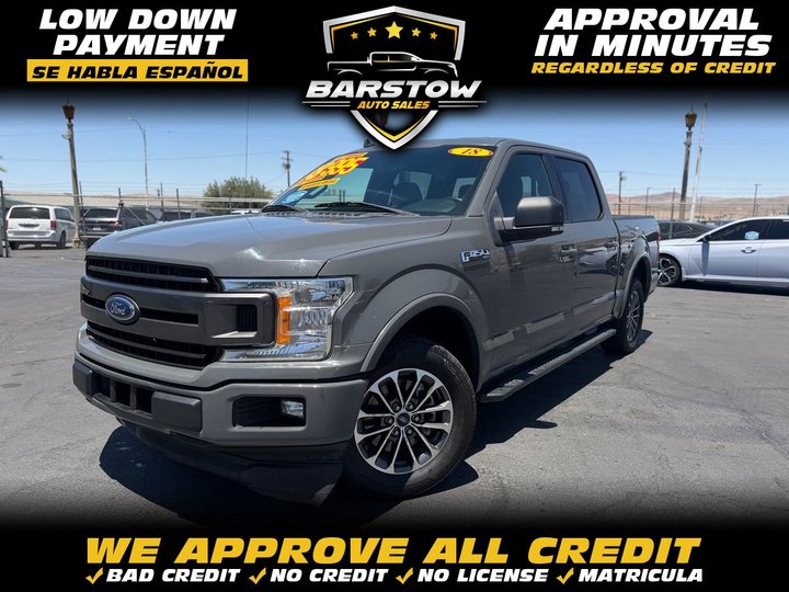 2018 FORD F150 SUPERCREW CAB for sale in BARSTOW