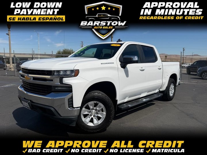 2019 CHEVROLET SILVERADO 1500 CREW CAB for sale in BARSTOW