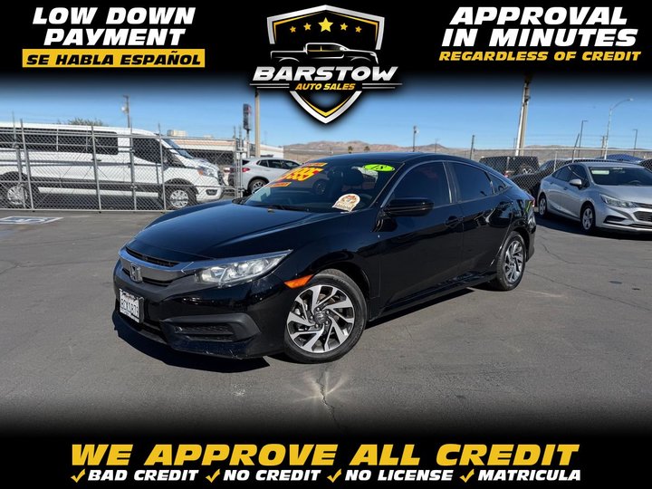2018 HONDA CIVIC for sale in BARSTOW