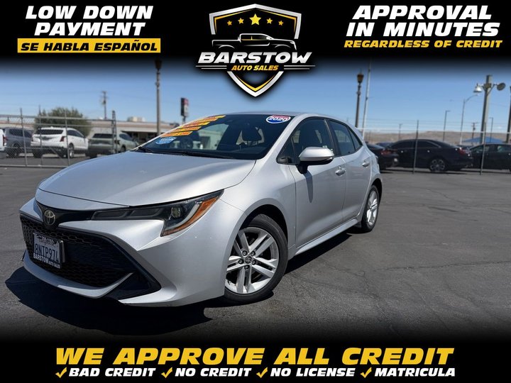 2020 TOYOTA COROLLA HATCHBACK for sale in BARSTOW