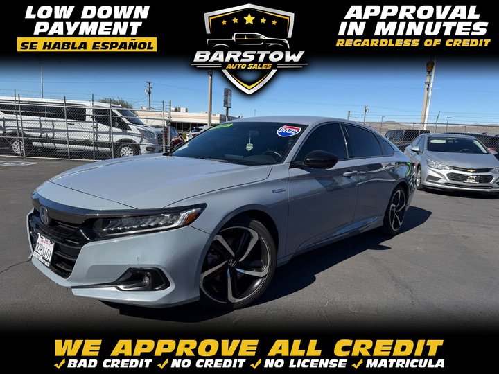 2022 HONDA ACCORD HYBRID for sale in BARSTOW