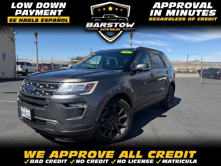 2018 FORD EXPLORER for sale in BARSTOW