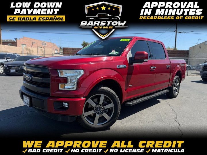 2015 FORD F150 SUPERCREW CAB for sale in BARSTOW
